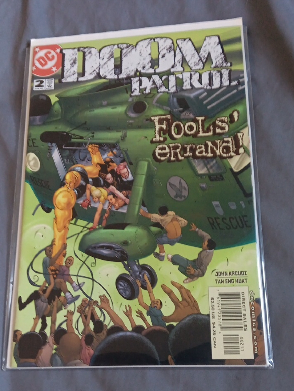 DC Doom Patrol Comic #2  Fools' Errand  2002 Vtge